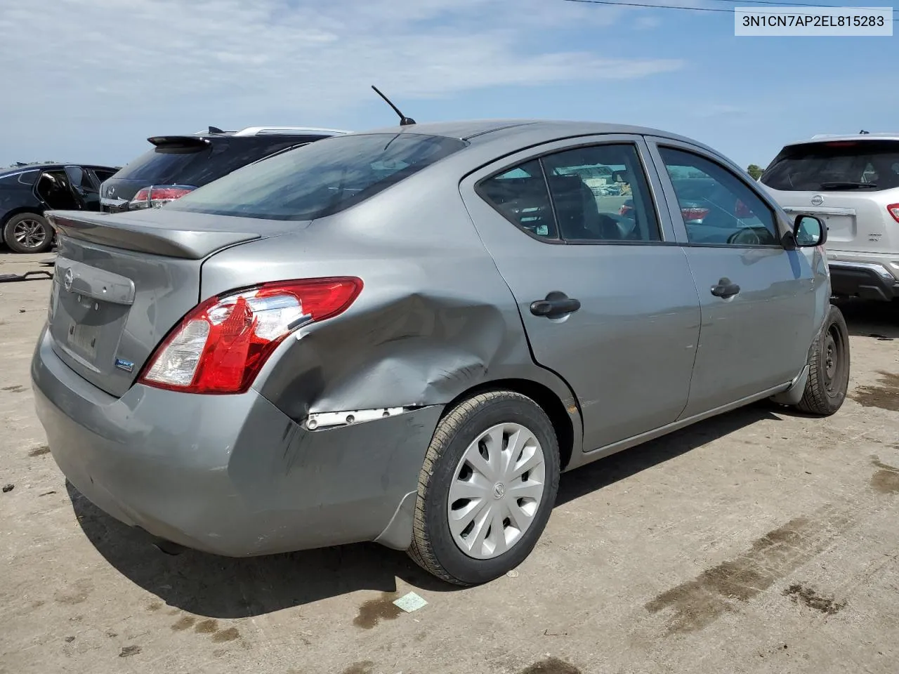 3N1CN7AP2EL815283 2014 Nissan Versa S