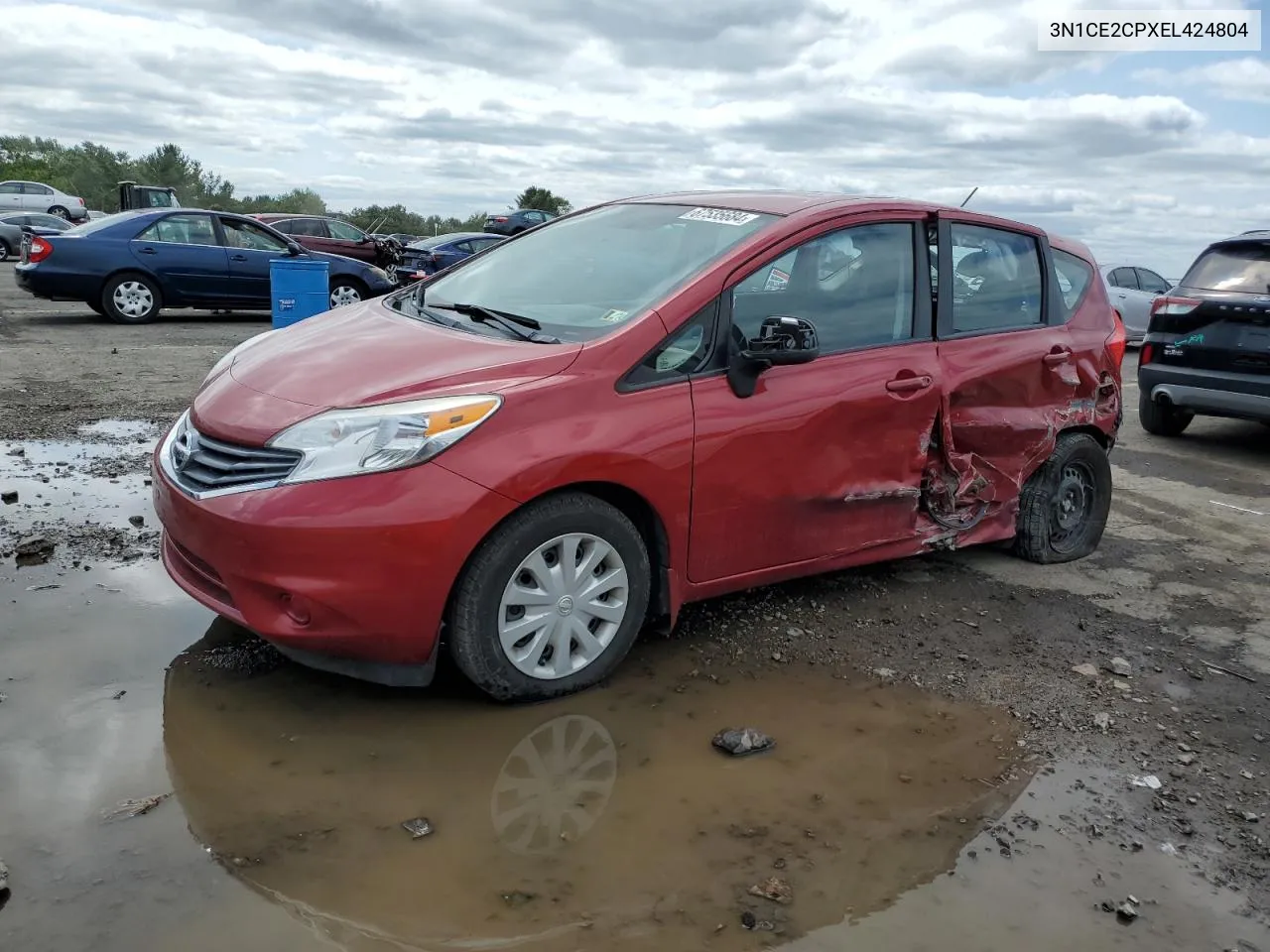 3N1CE2CPXEL424804 2014 Nissan Versa Note S