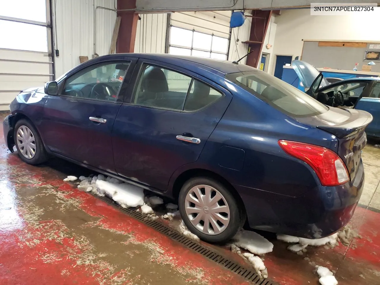 2014 Nissan Versa S VIN: 3N1CN7AP0EL827304 Lot: 68041334