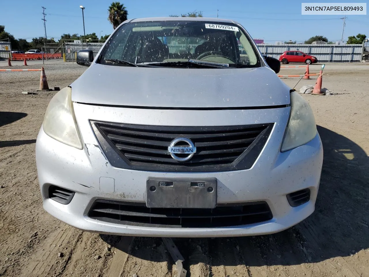 3N1CN7AP5EL809493 2014 Nissan Versa S