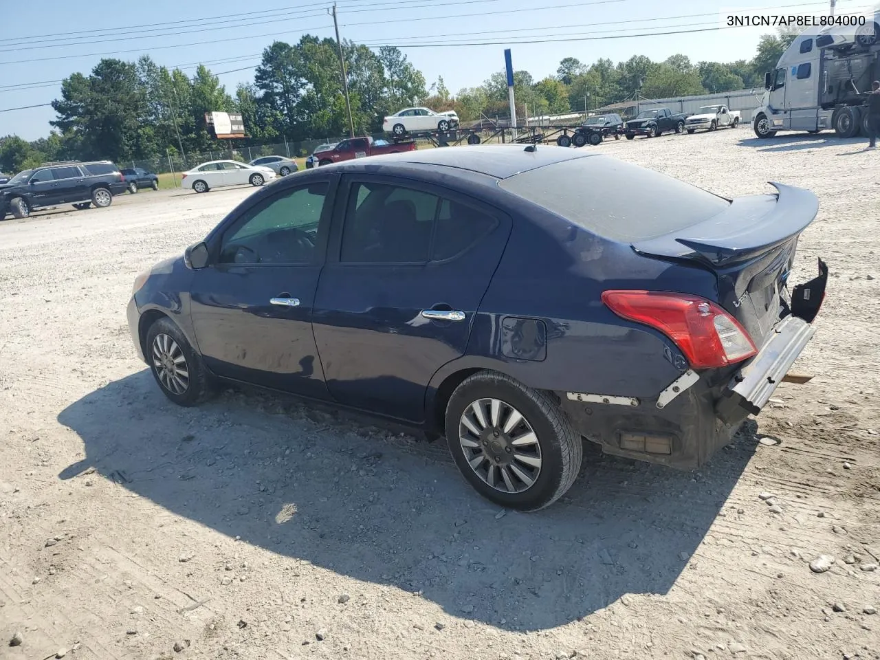 3N1CN7AP8EL804000 2014 Nissan Versa S