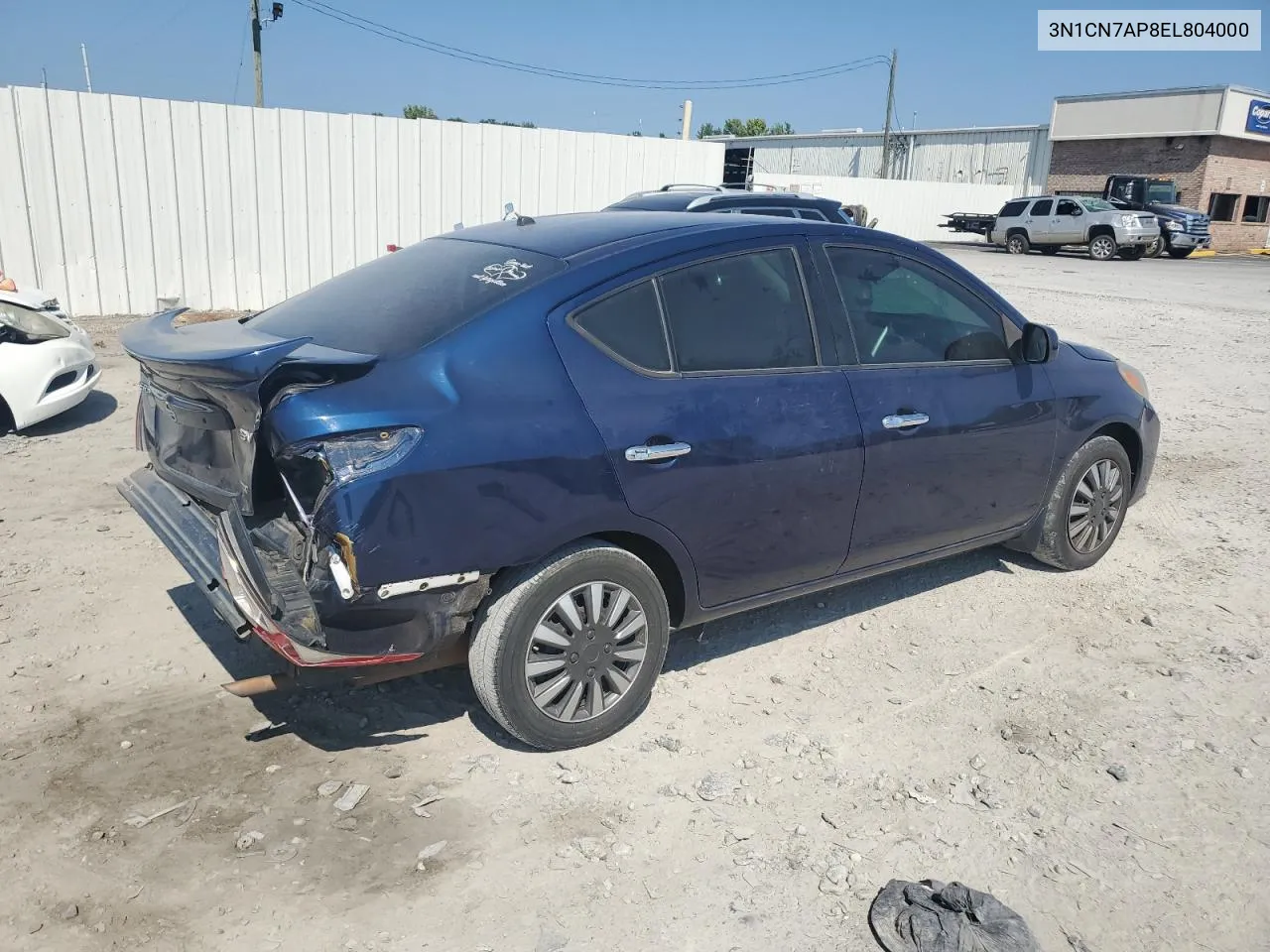 3N1CN7AP8EL804000 2014 Nissan Versa S