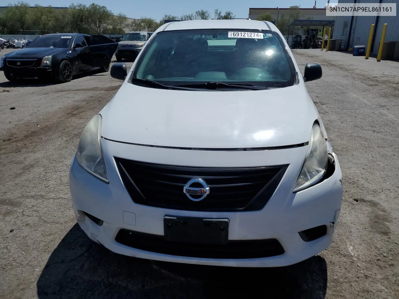 2014 Nissan Versa S VIN: 3N1CN7AP9EL861161 Lot: 69121274