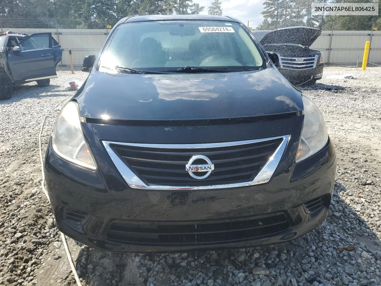 3N1CN7AP6EL806425 2014 Nissan Versa S