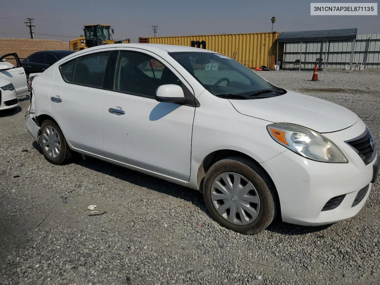 2014 Nissan Versa S VIN: 3N1CN7AP3EL871135 Lot: 69611924