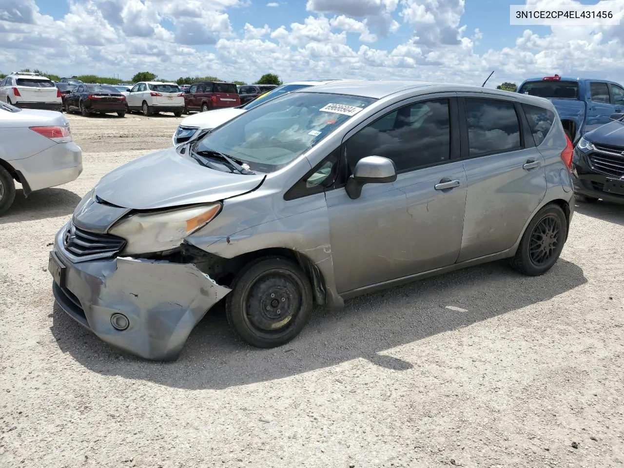 2014 Nissan Versa Note S VIN: 3N1CE2CP4EL431456 Lot: 69686904