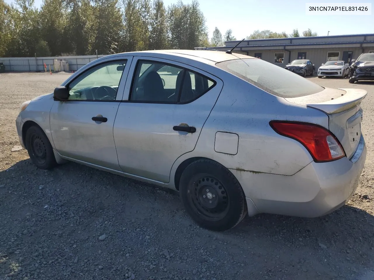 3N1CN7AP1EL831426 2014 Nissan Versa S