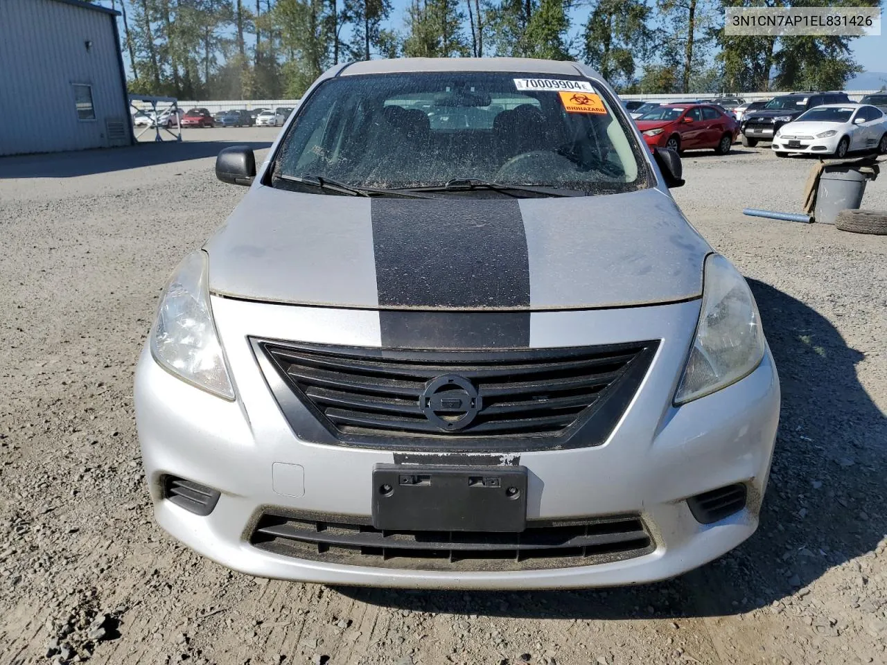 3N1CN7AP1EL831426 2014 Nissan Versa S