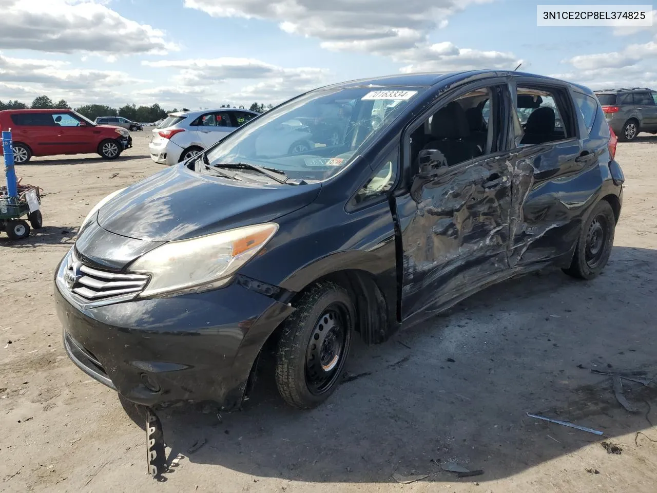 2014 Nissan Versa Note S VIN: 3N1CE2CP8EL374825 Lot: 70163334