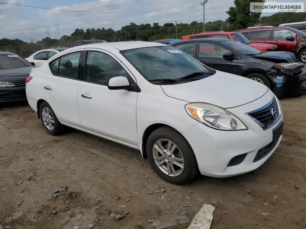 3N1CN7AP1EL854088 2014 Nissan Versa S