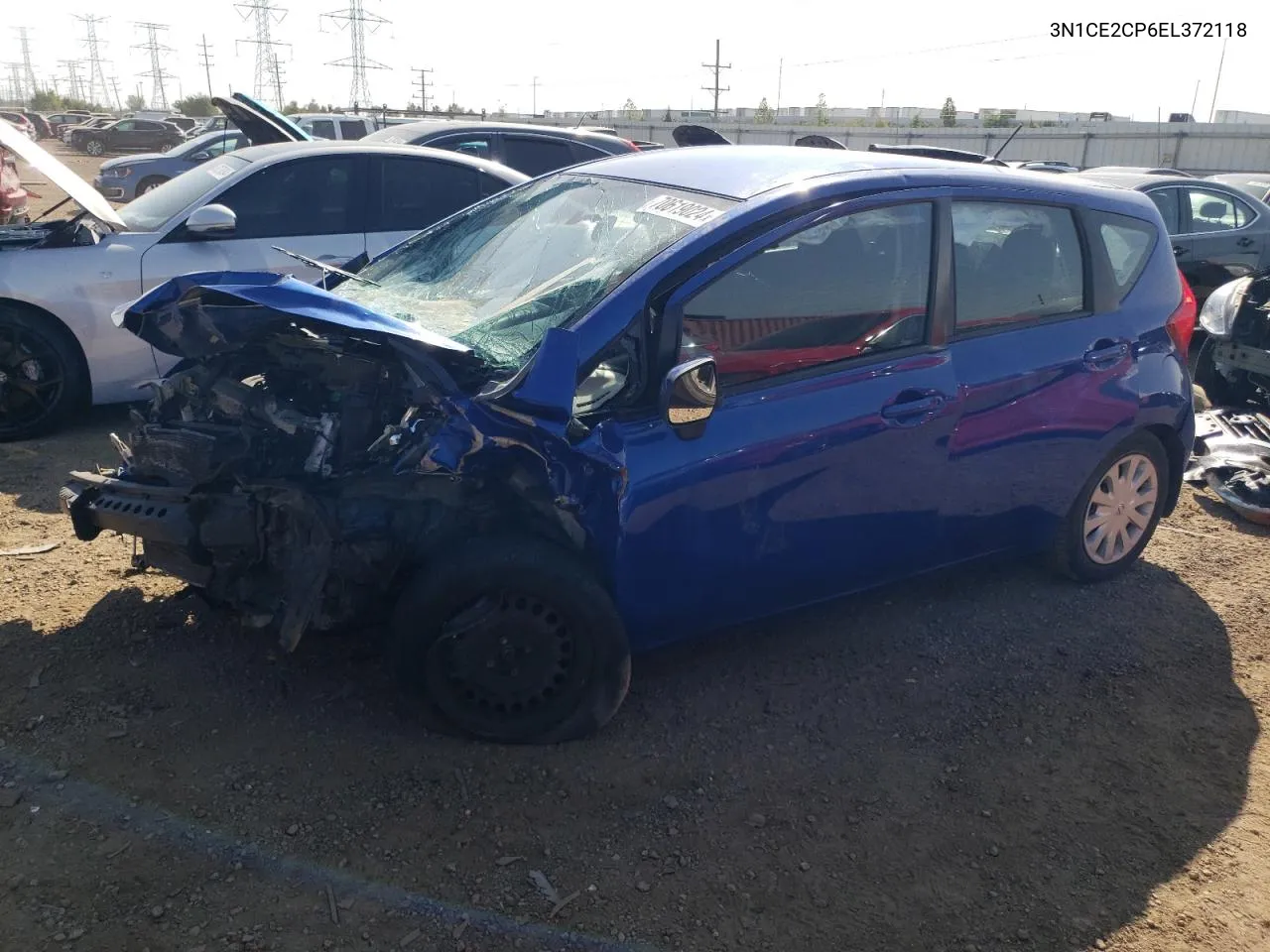 2014 Nissan Versa Note S VIN: 3N1CE2CP6EL372118 Lot: 70619024