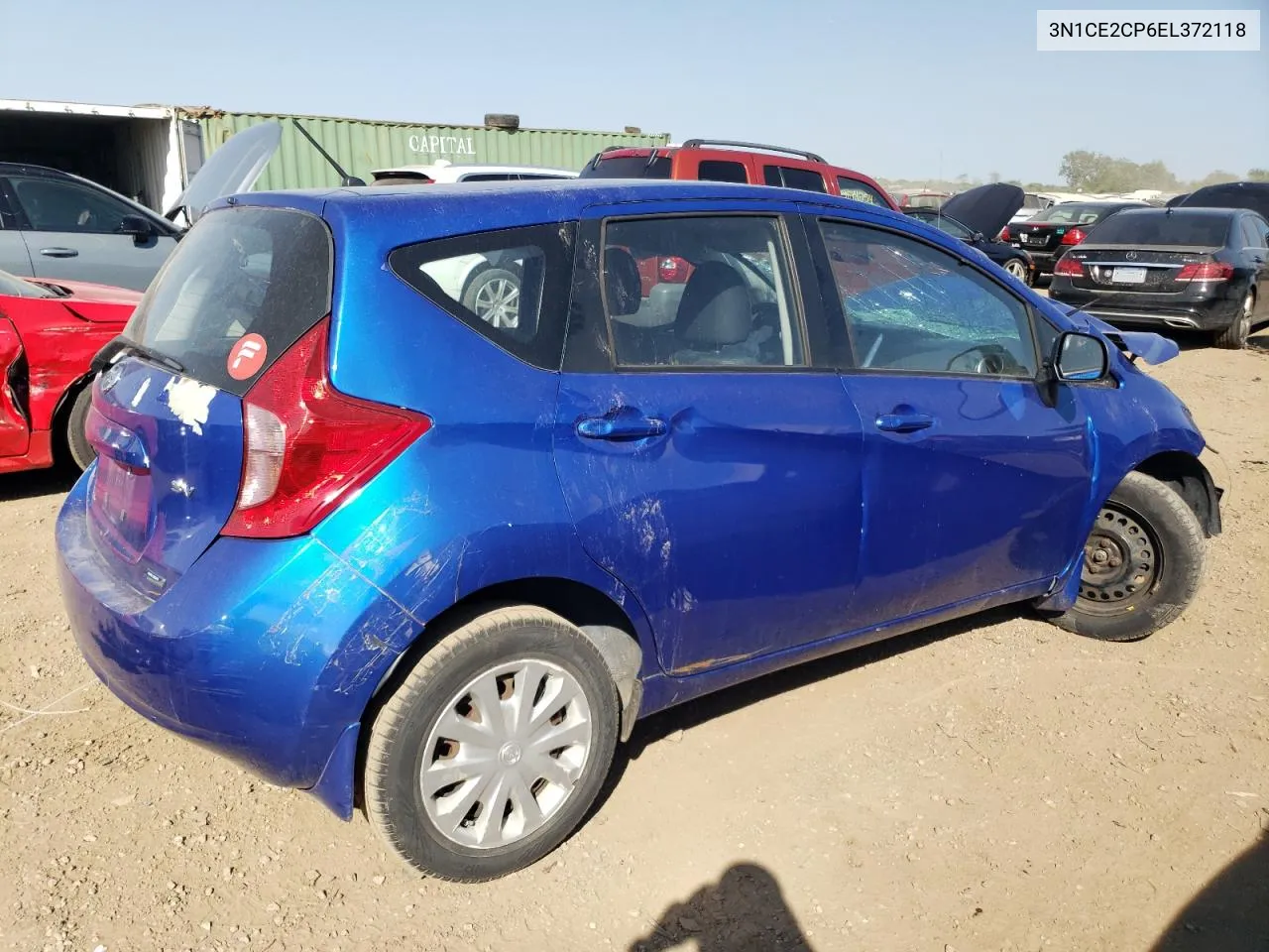 2014 Nissan Versa Note S VIN: 3N1CE2CP6EL372118 Lot: 70619024