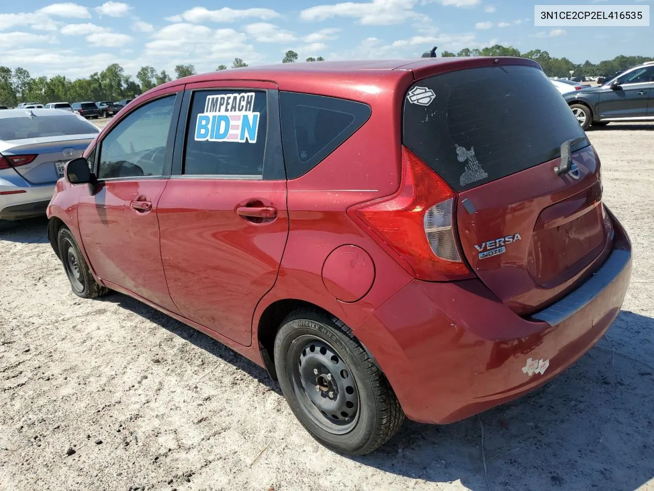 2014 Nissan Versa Note S VIN: 3N1CE2CP2EL416535 Lot: 70636154