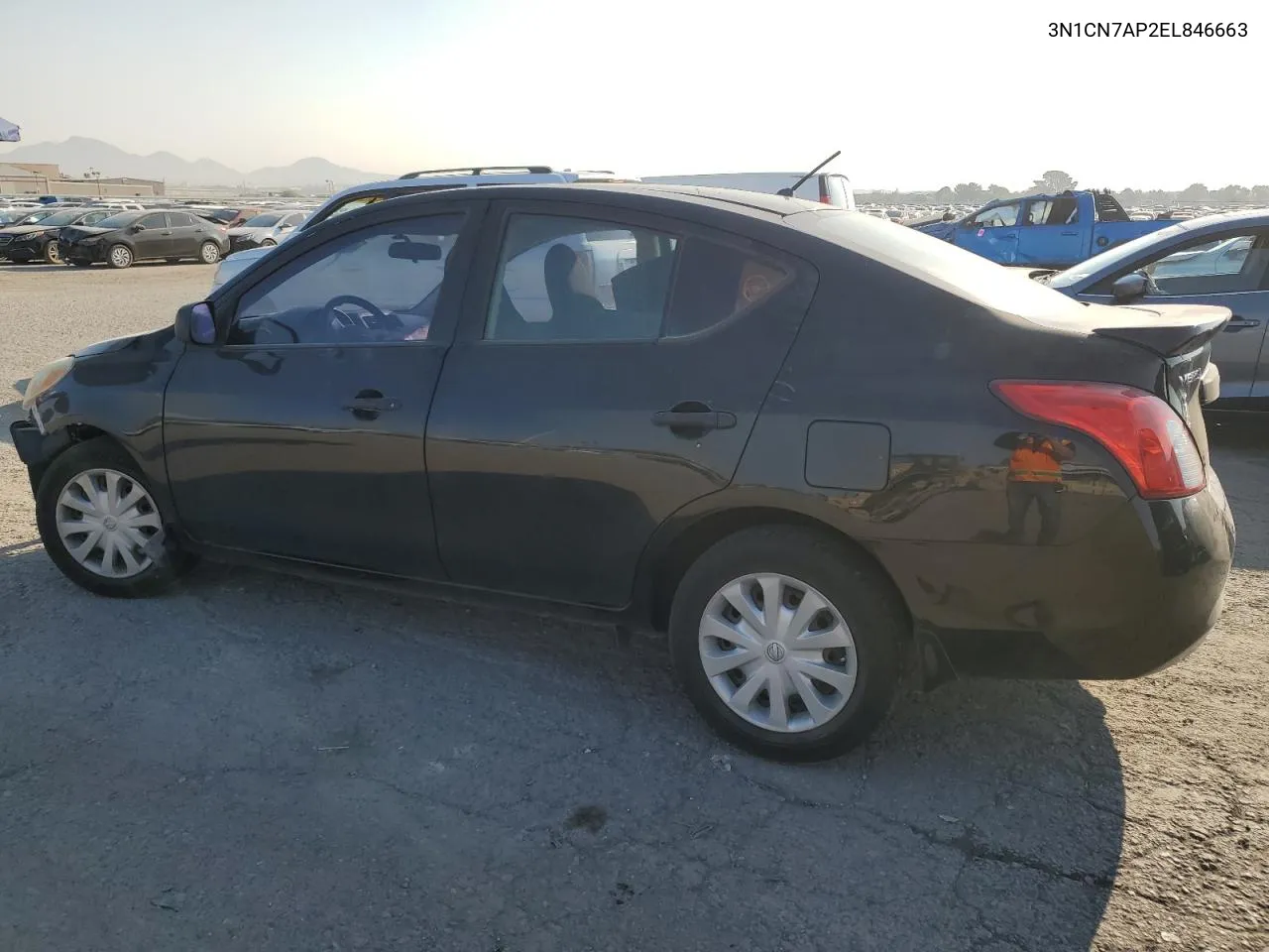 3N1CN7AP2EL846663 2014 Nissan Versa S