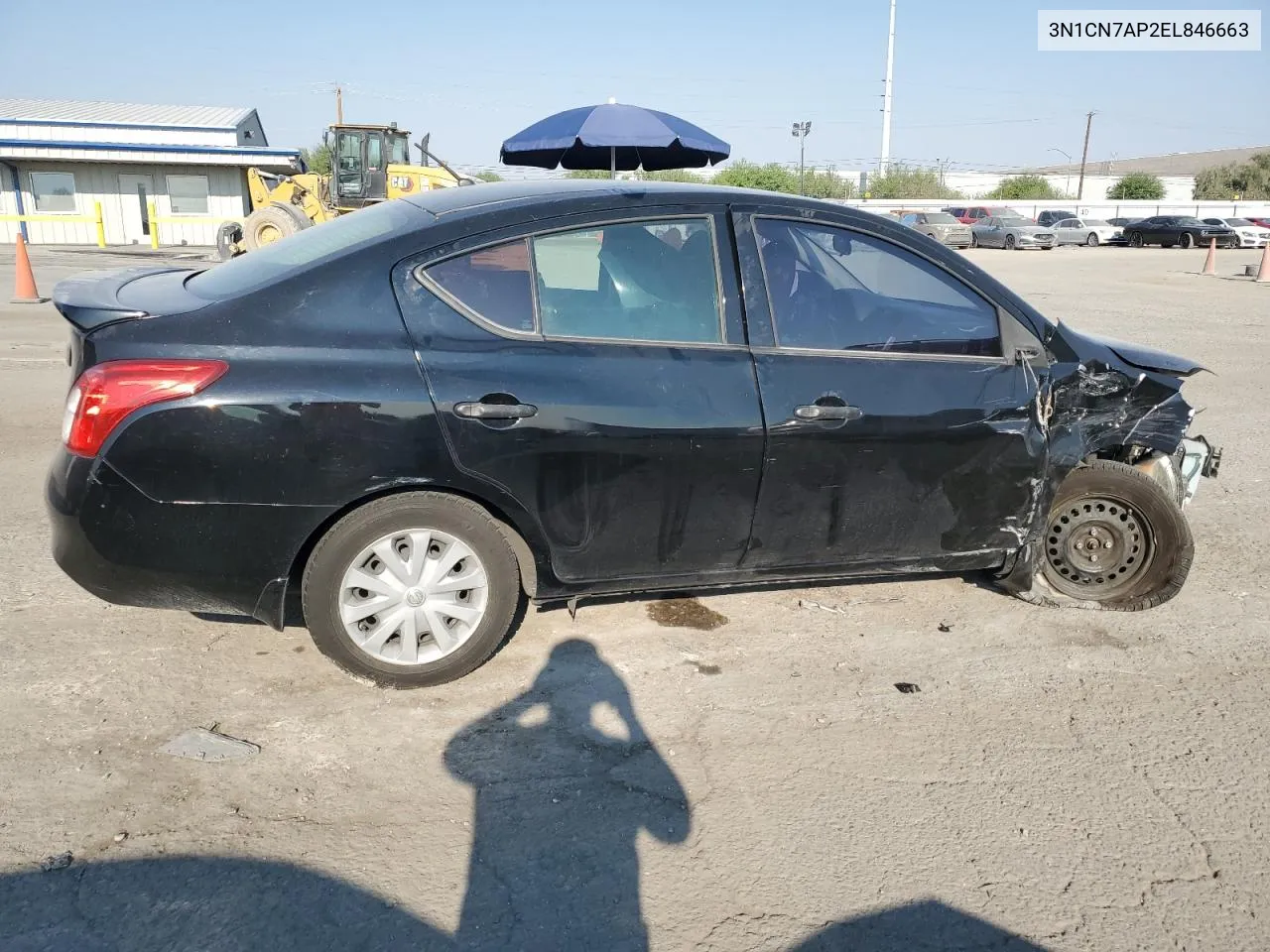 3N1CN7AP2EL846663 2014 Nissan Versa S