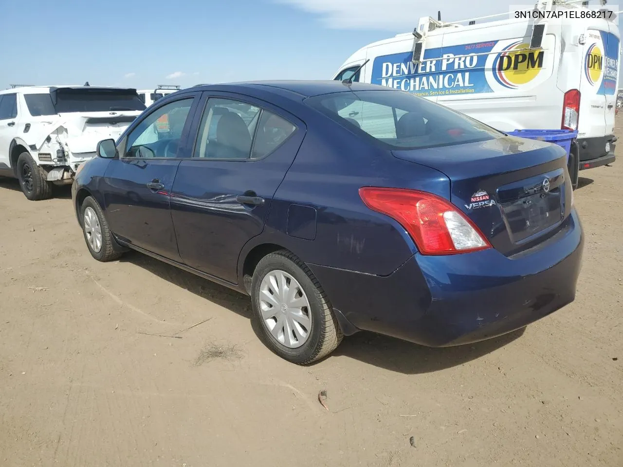 3N1CN7AP1EL868217 2014 Nissan Versa S