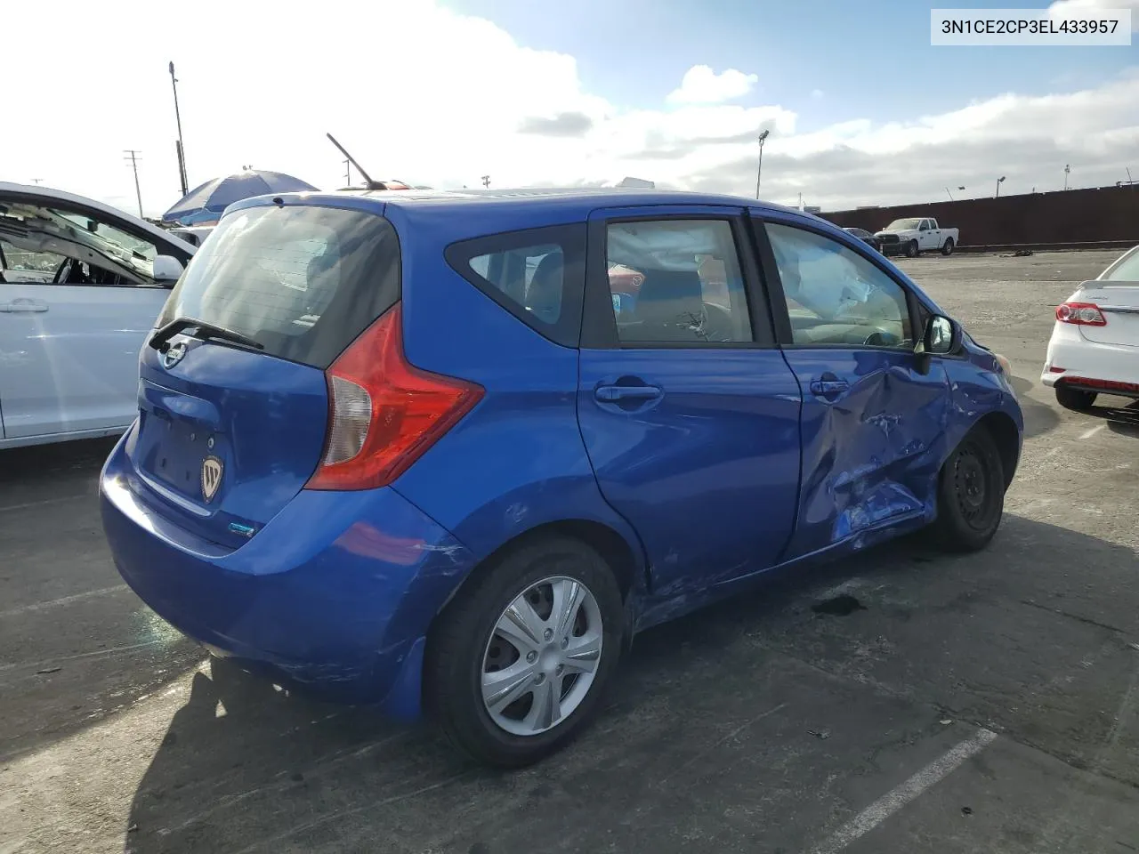 2014 Nissan Versa Note S VIN: 3N1CE2CP3EL433957 Lot: 71071924