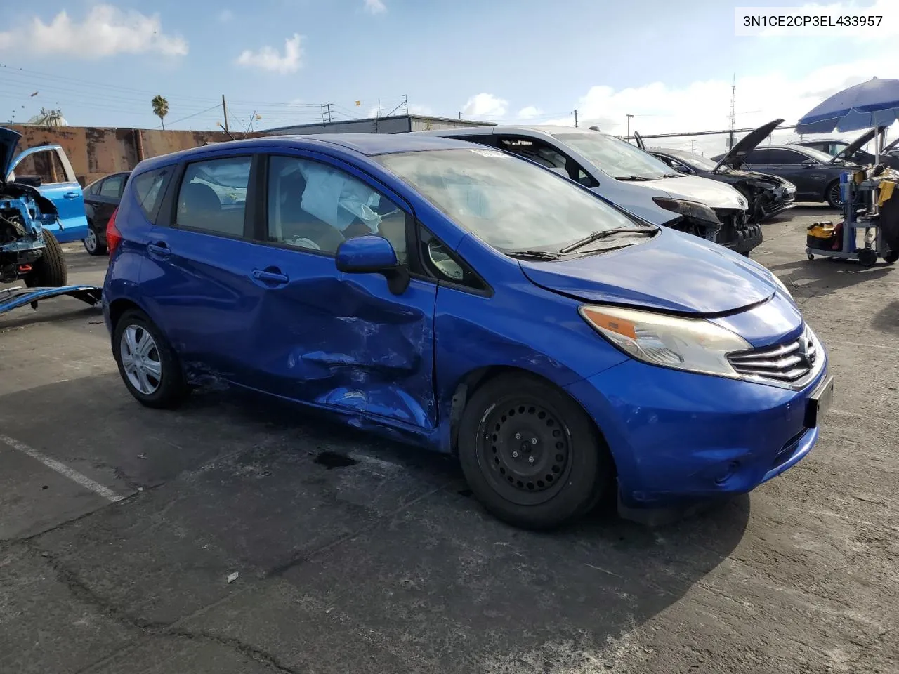 2014 Nissan Versa Note S VIN: 3N1CE2CP3EL433957 Lot: 71071924