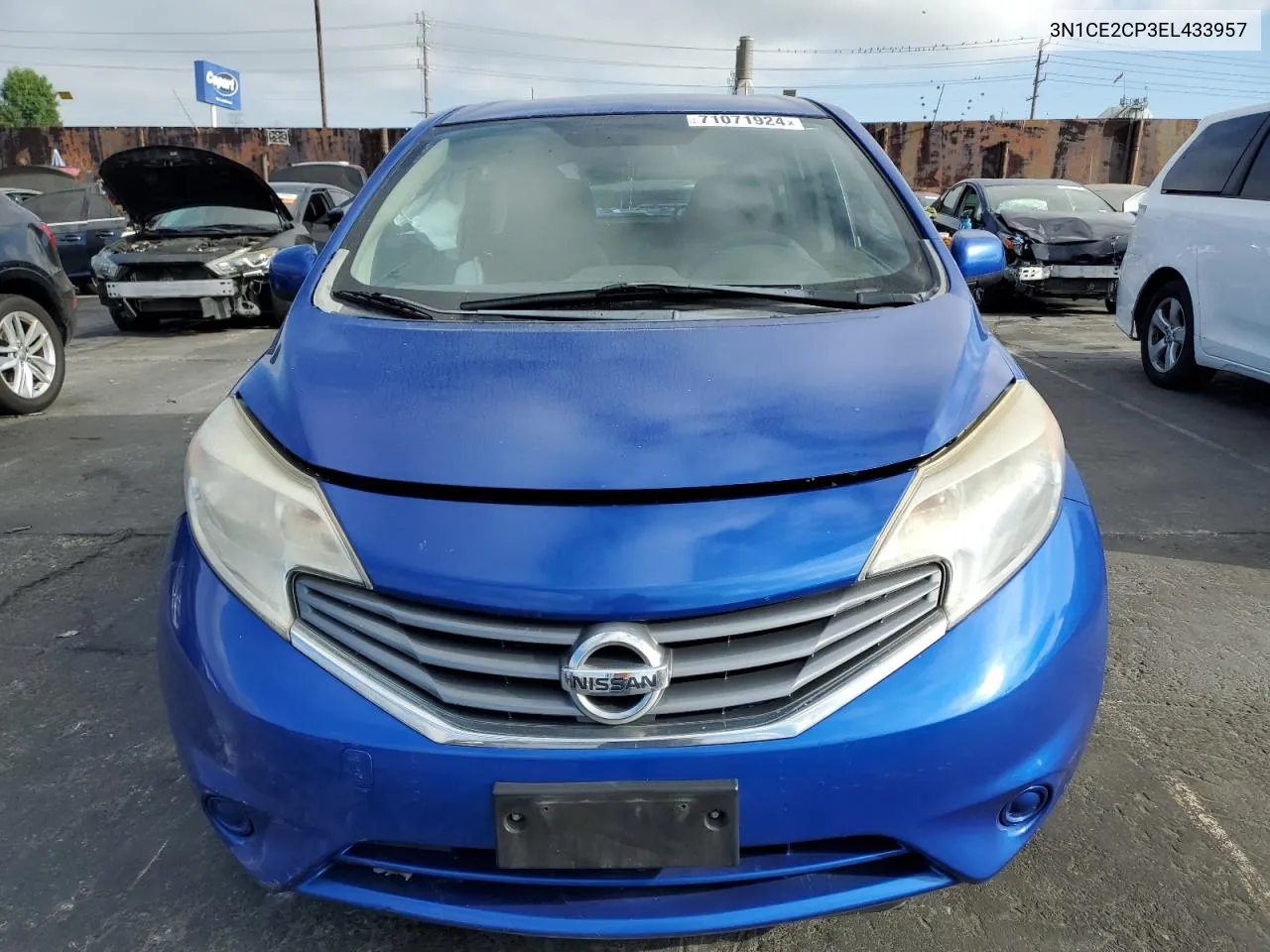 3N1CE2CP3EL433957 2014 Nissan Versa Note S