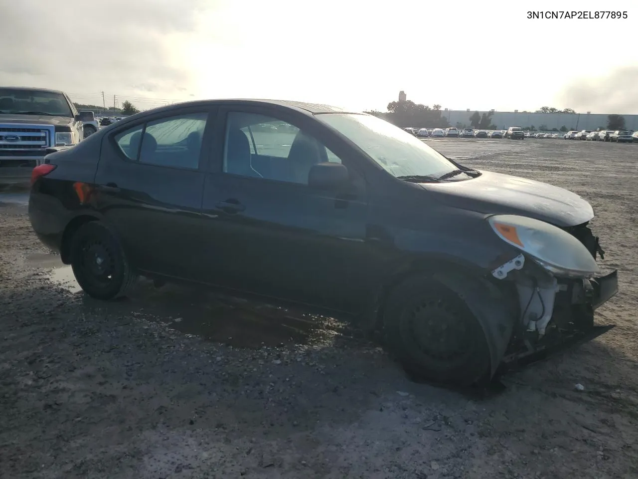 2014 Nissan Versa S VIN: 3N1CN7AP2EL877895 Lot: 71103624