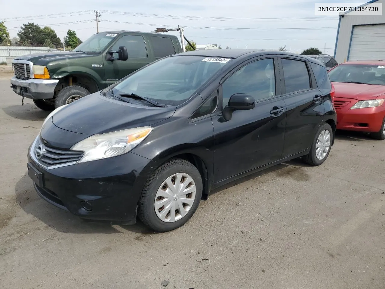 2014 Nissan Versa Note S VIN: 3N1CE2CP7EL354730 Lot: 71215544