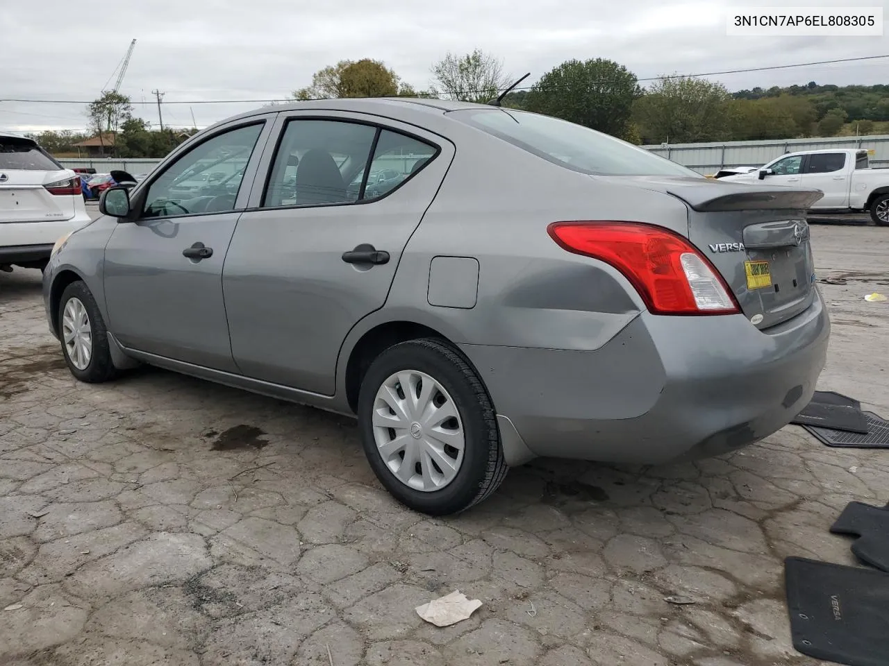 2014 Nissan Versa S VIN: 3N1CN7AP6EL808305 Lot: 71408564