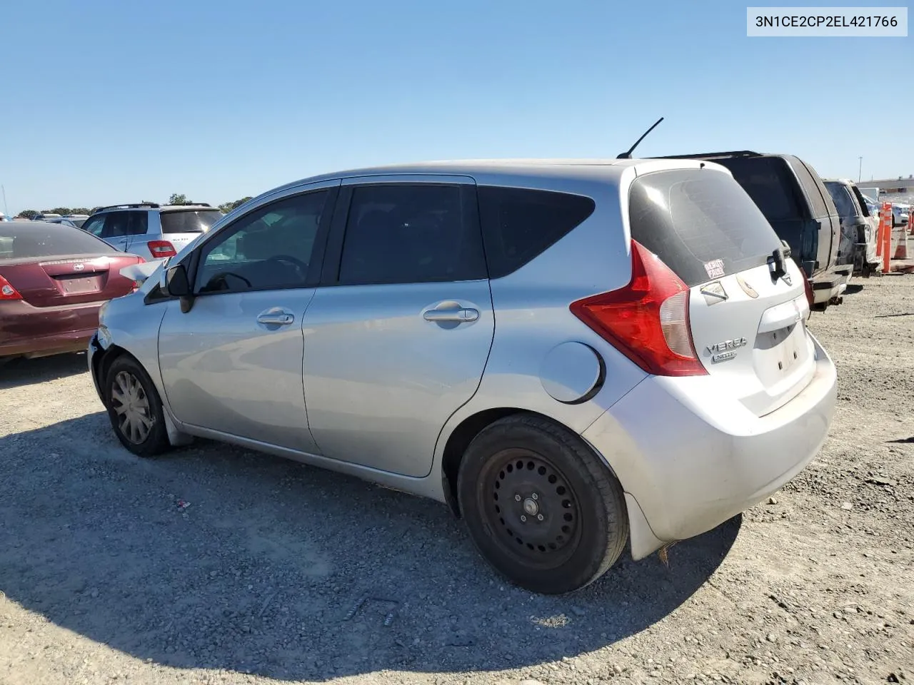 2014 Nissan Versa Note S VIN: 3N1CE2CP2EL421766 Lot: 71493074