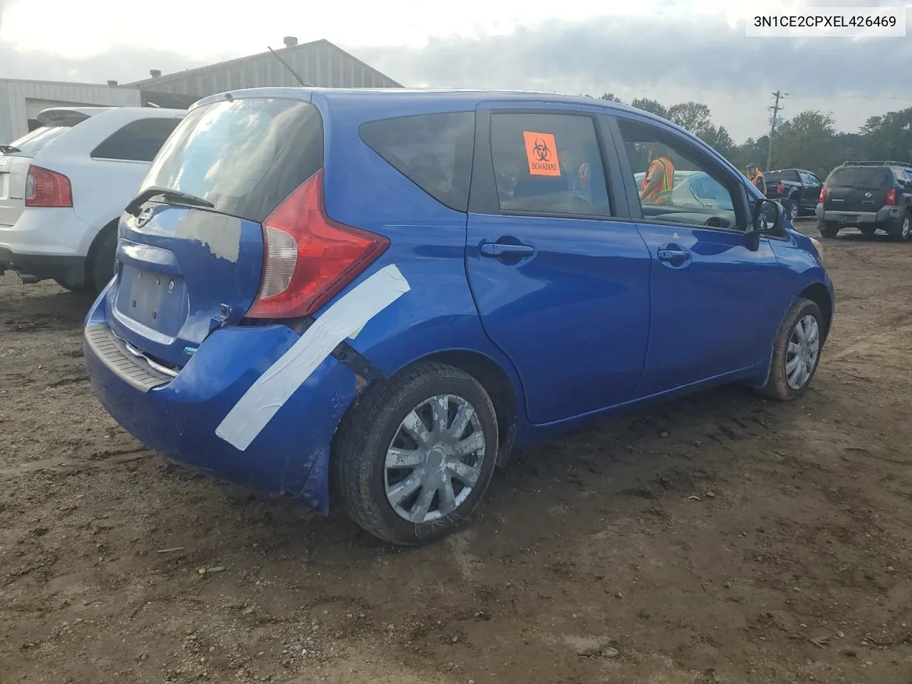 3N1CE2CPXEL426469 2014 Nissan Versa Note S