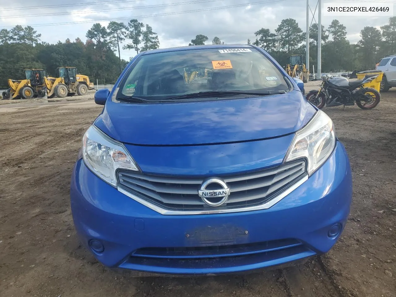 3N1CE2CPXEL426469 2014 Nissan Versa Note S