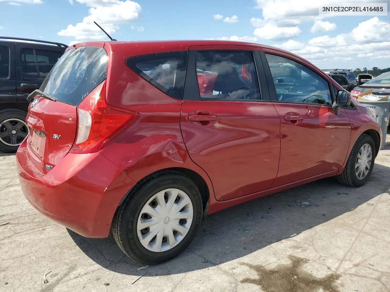 2014 Nissan Versa Note S VIN: 3N1CE2CP2EL416485 Lot: 71506394