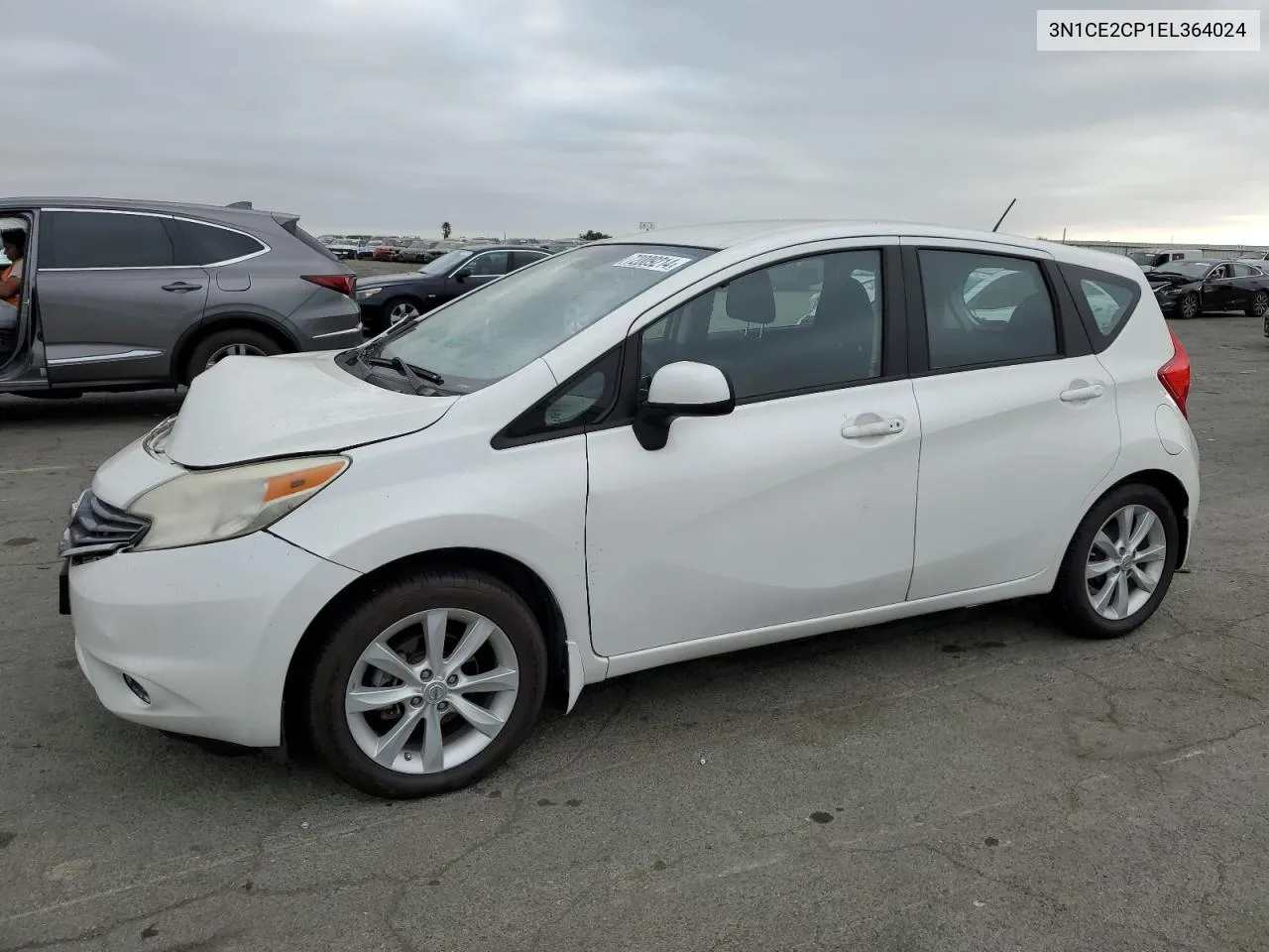 2014 Nissan Versa Note S VIN: 3N1CE2CP1EL364024 Lot: 72009214