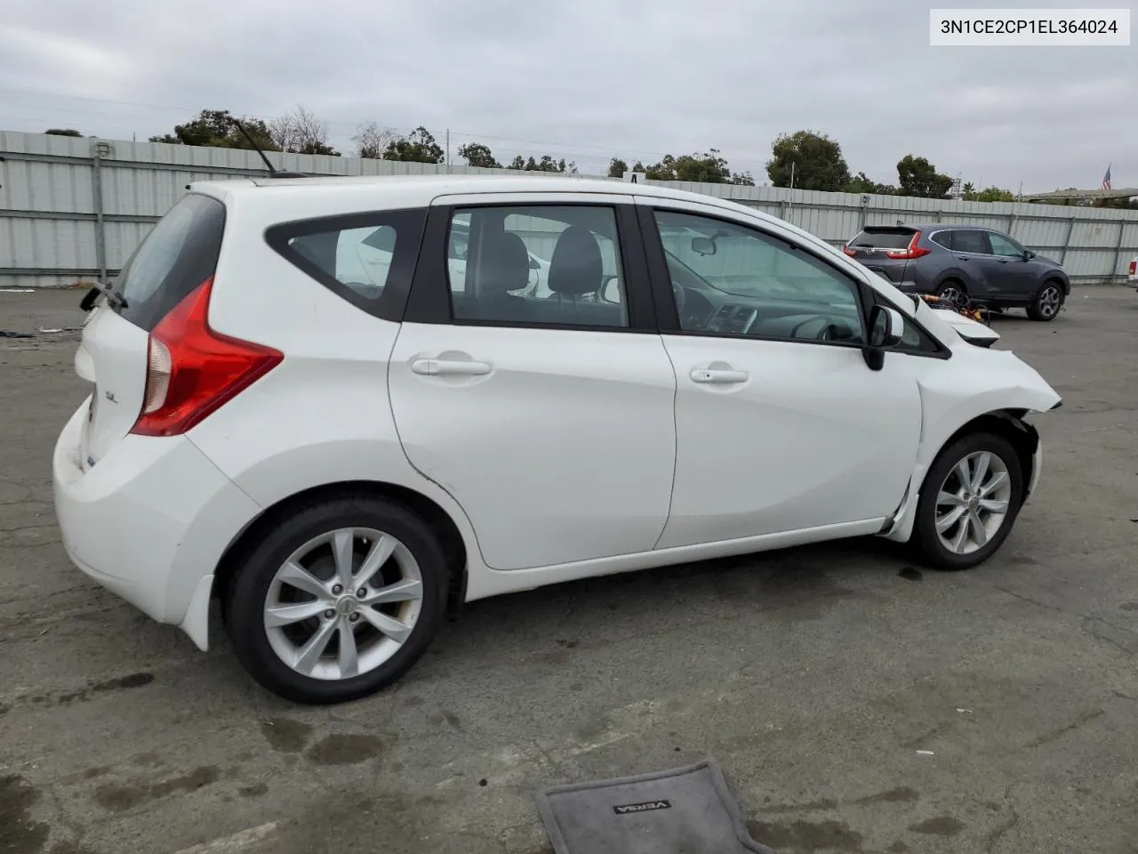 2014 Nissan Versa Note S VIN: 3N1CE2CP1EL364024 Lot: 72009214