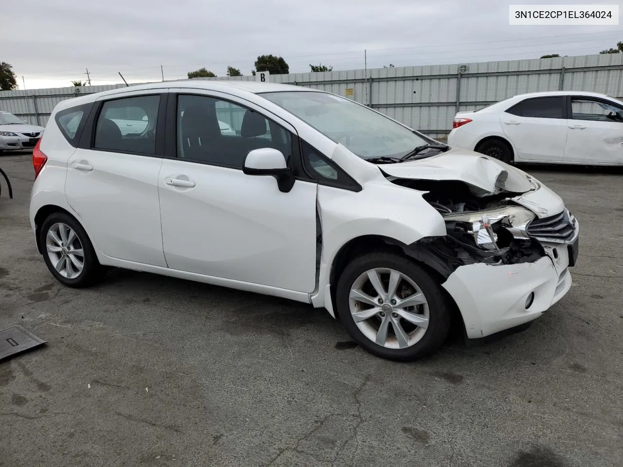 2014 Nissan Versa Note S VIN: 3N1CE2CP1EL364024 Lot: 72009214