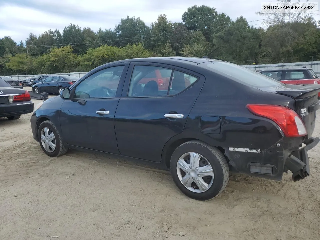 2014 Nissan Versa S VIN: 3N1CN7AP6EK442934 Lot: 72045644