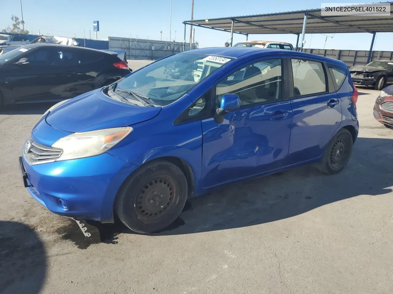 3N1CE2CP6EL401522 2014 Nissan Versa Note S