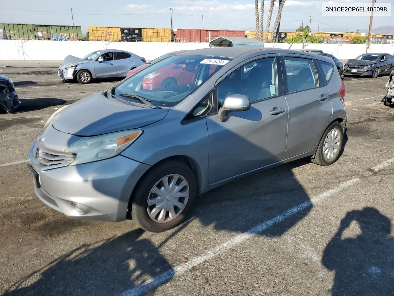 2014 Nissan Versa Note S VIN: 3N1CE2CP6EL405098 Lot: 72475404