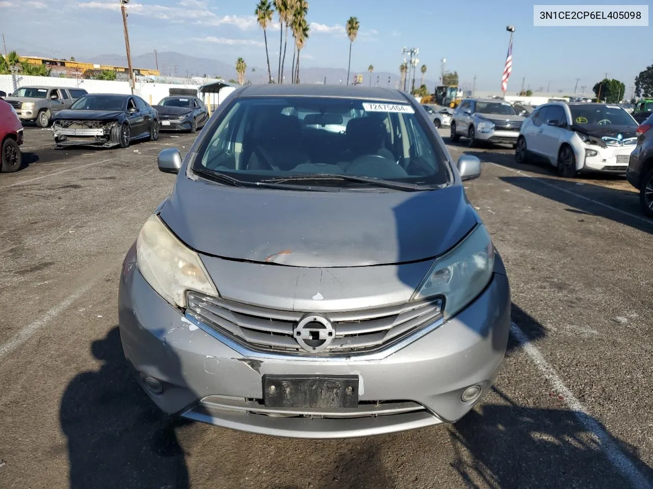 2014 Nissan Versa Note S VIN: 3N1CE2CP6EL405098 Lot: 72475404