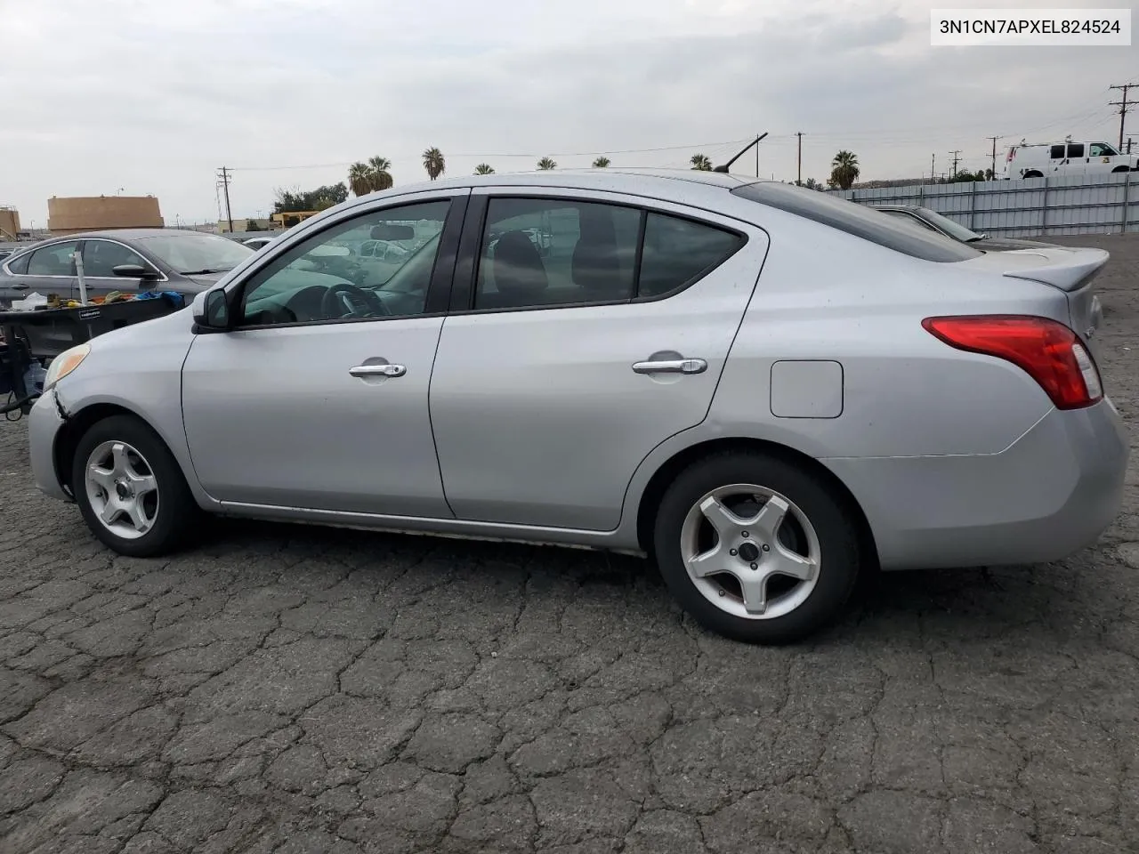 3N1CN7APXEL824524 2014 Nissan Versa S