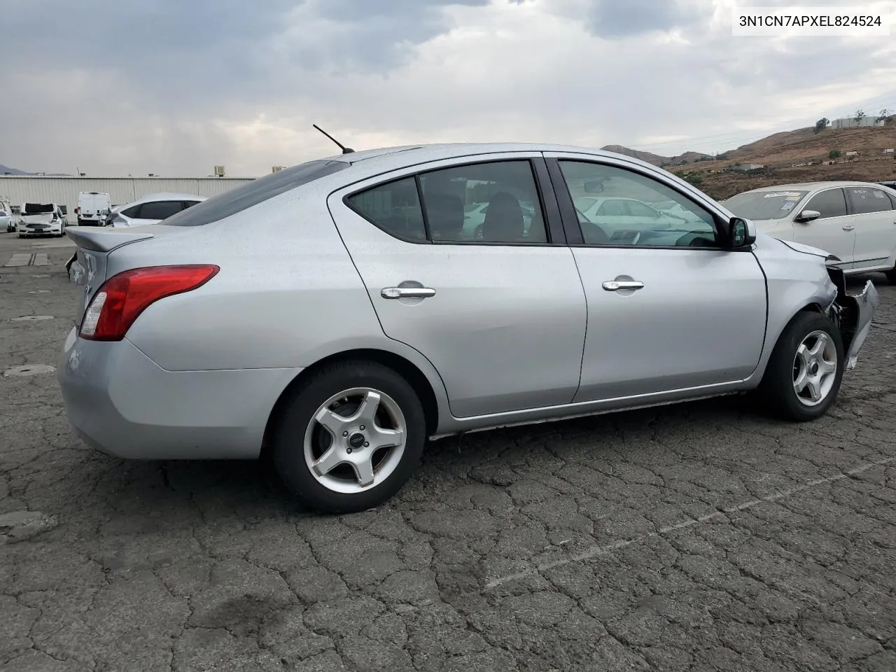 2014 Nissan Versa S VIN: 3N1CN7APXEL824524 Lot: 72615354