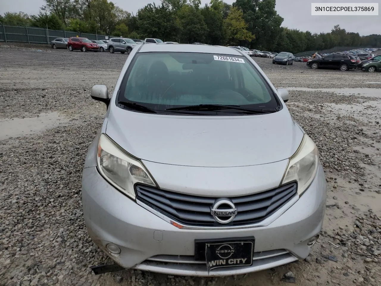 2014 Nissan Versa Note S VIN: 3N1CE2CP0EL375869 Lot: 72661634