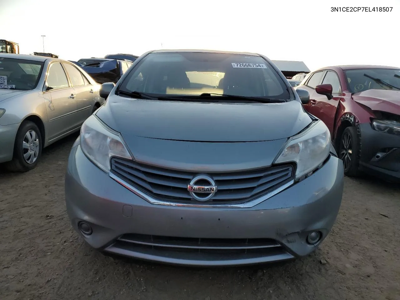 2014 Nissan Versa Note S VIN: 3N1CE2CP7EL418507 Lot: 72666754