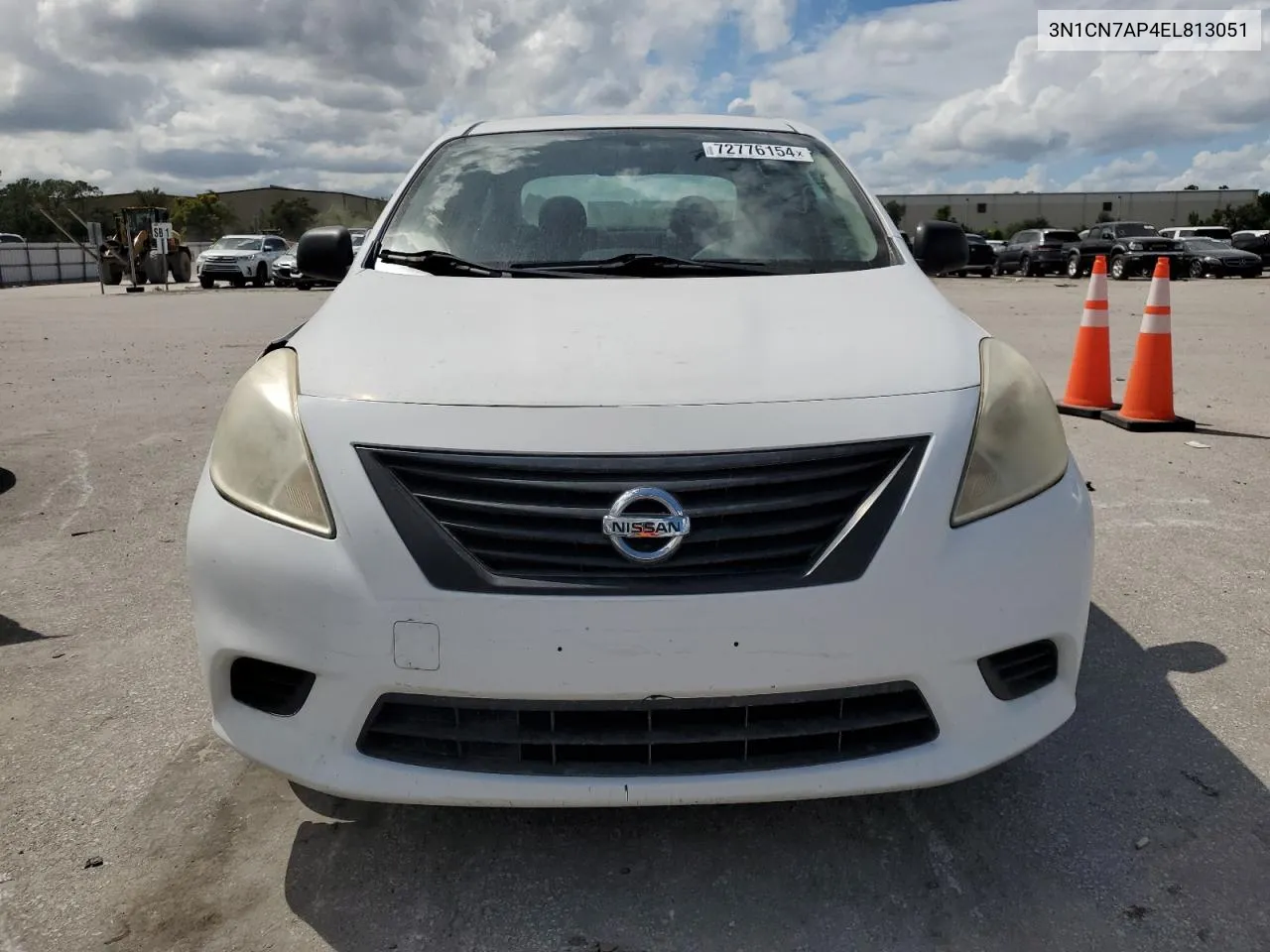 2014 Nissan Versa S VIN: 3N1CN7AP4EL813051 Lot: 72776154