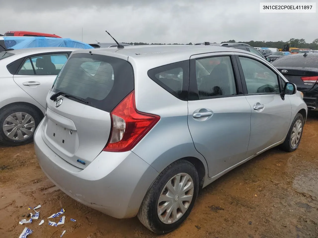 3N1CE2CP0EL411897 2014 Nissan Versa Note S