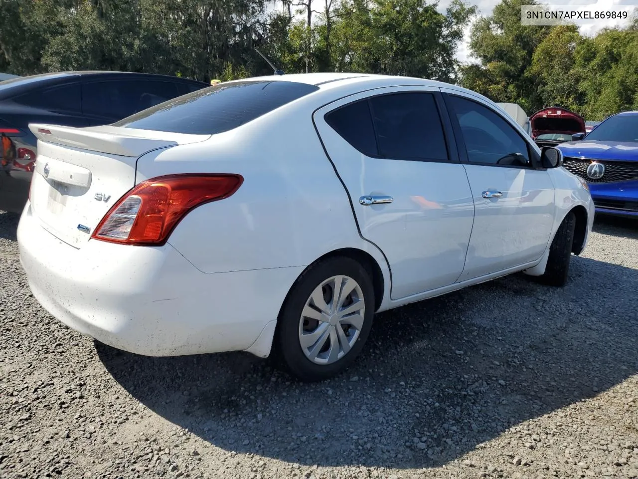 3N1CN7APXEL869849 2014 Nissan Versa S