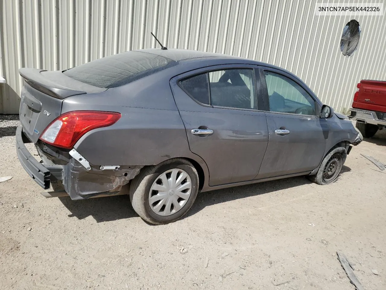 2014 Nissan Versa S VIN: 3N1CN7AP5EK442326 Lot: 74580424