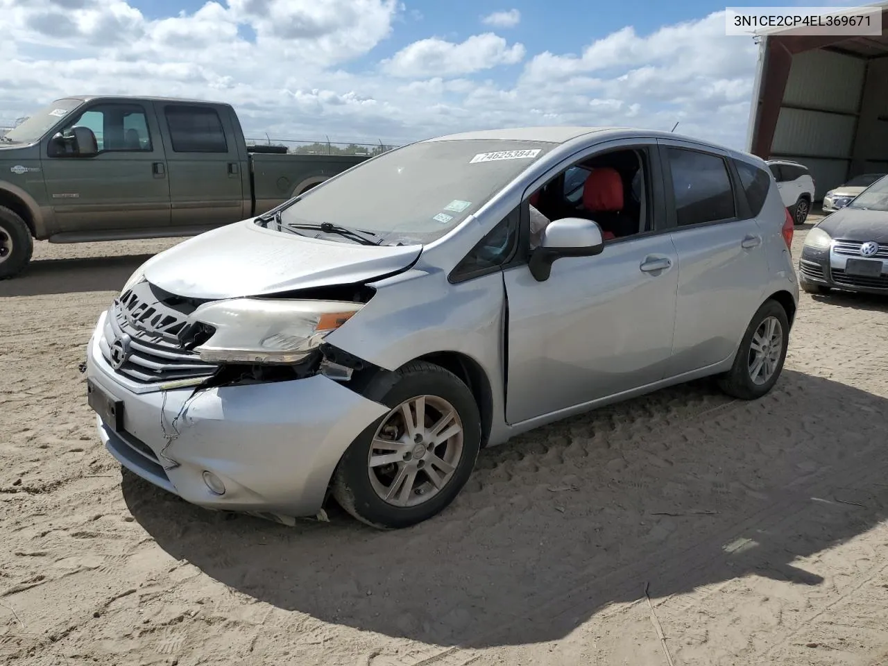 2014 Nissan Versa Note S VIN: 3N1CE2CP4EL369671 Lot: 74625384