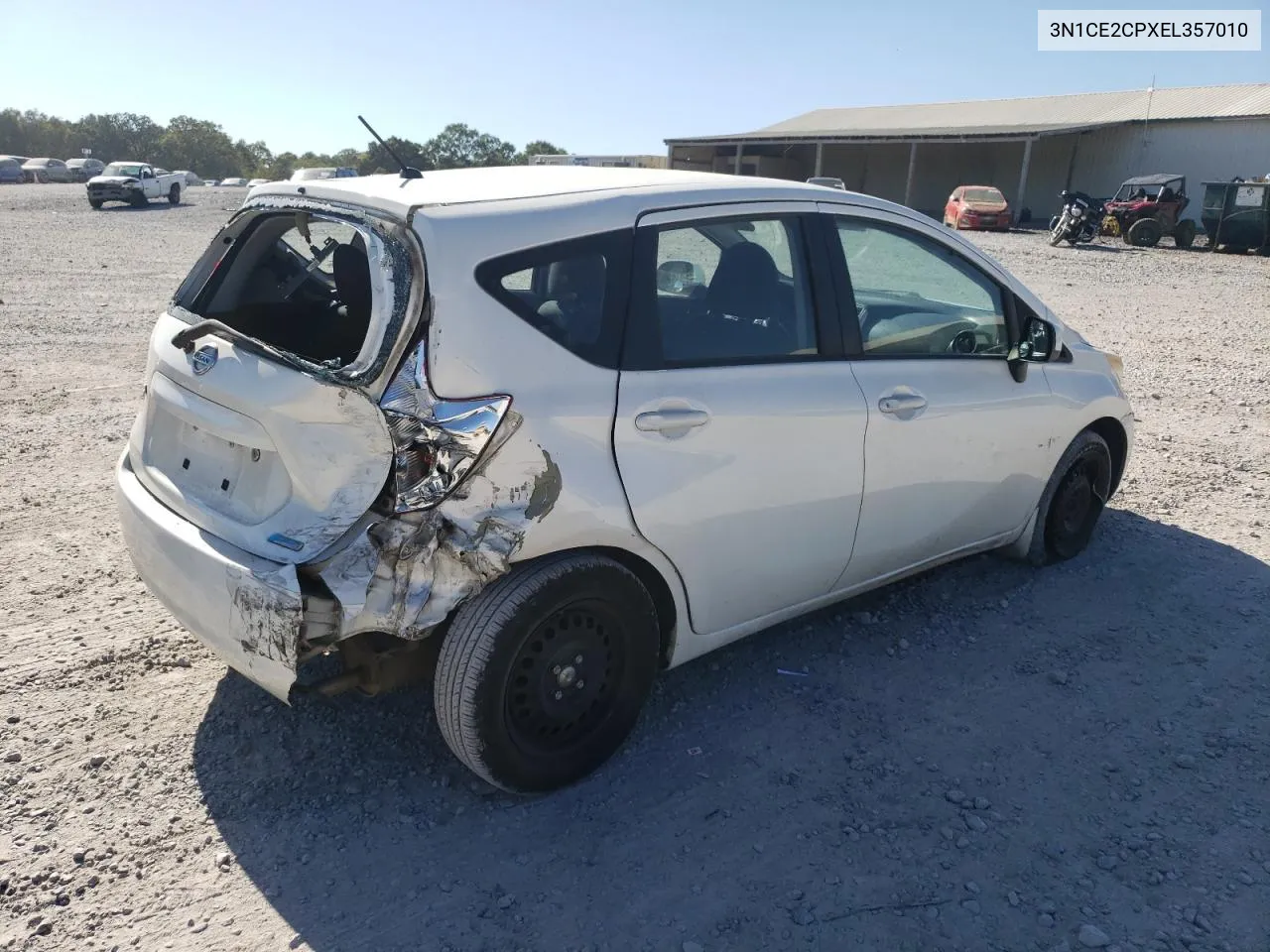 2014 Nissan Versa Note S VIN: 3N1CE2CPXEL357010 Lot: 75155784