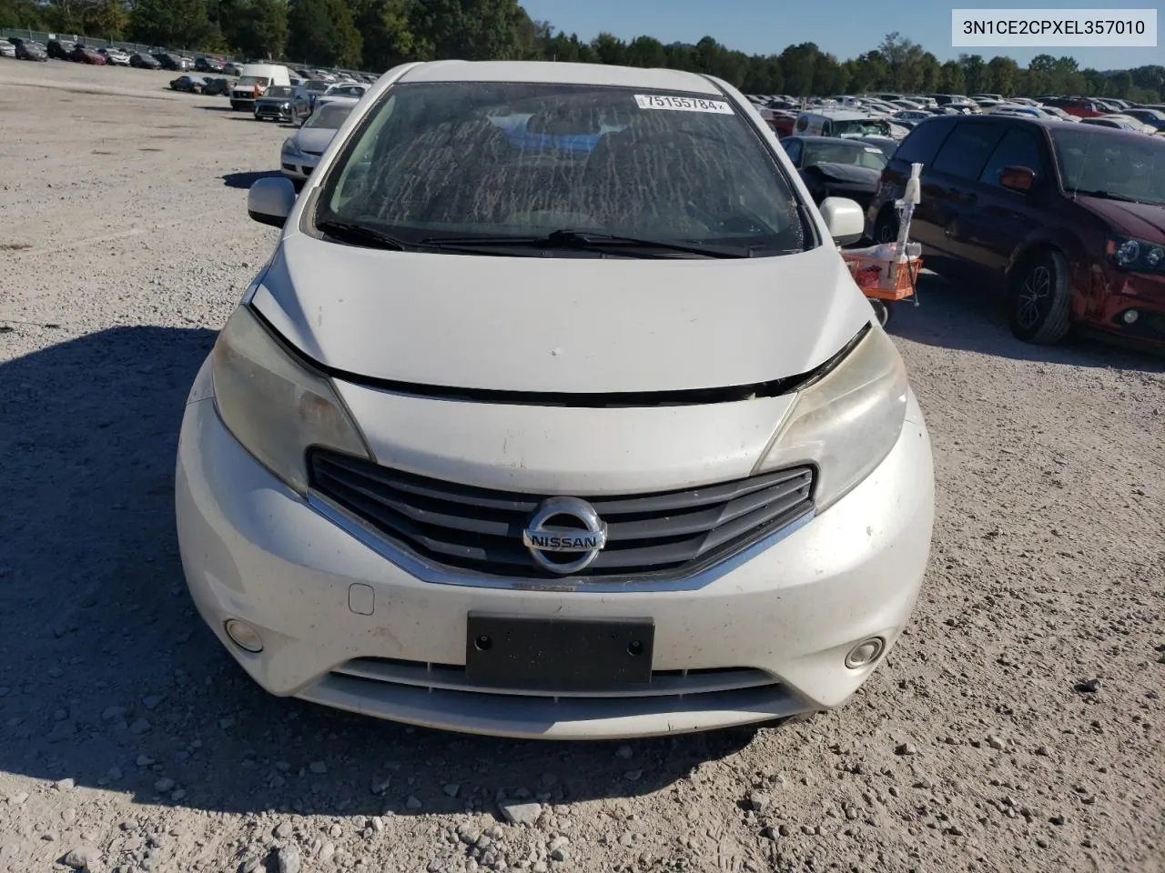 2014 Nissan Versa Note S VIN: 3N1CE2CPXEL357010 Lot: 75155784