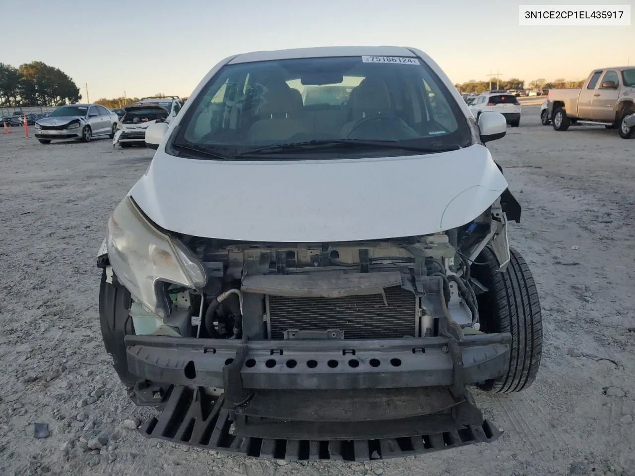 2014 Nissan Versa Note S VIN: 3N1CE2CP1EL435917 Lot: 75186124