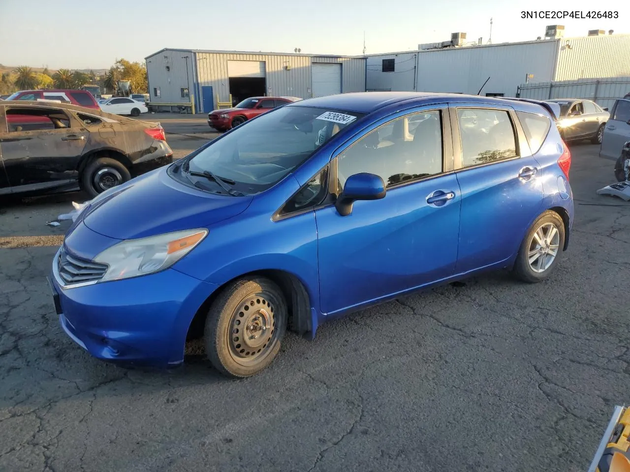 2014 Nissan Versa Note S VIN: 3N1CE2CP4EL426483 Lot: 75295364